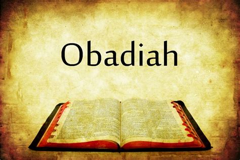 More than ten persons of the ot bear the same name but none of them is identical with the prophet. 27 best Bible - Obadiah images on Pinterest | Bible verses ...