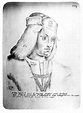 Portrait of Perkin Warbeck (c.1474-99) F - French School as art print ...