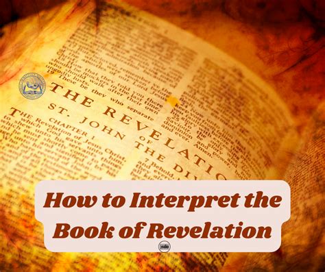 How To Interpret The Book Of Revelation A Journey In Life