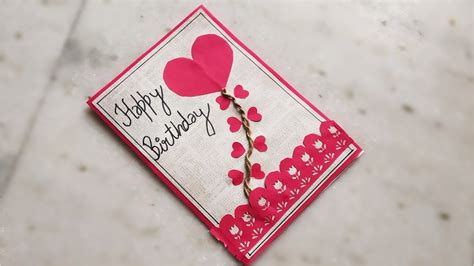 Birthday card ideas for brother. Beautiful Handmade Birthday Card Idea | williamson-ga.us
