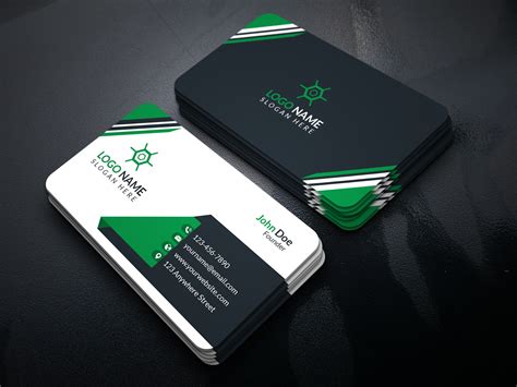 Corporate And Creative Business Card Design By Mdronydesigner Codester