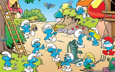 Smurf Wallpapers Wallpaper Cave