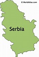 Mapas de Serbia - Atlas del Mundo