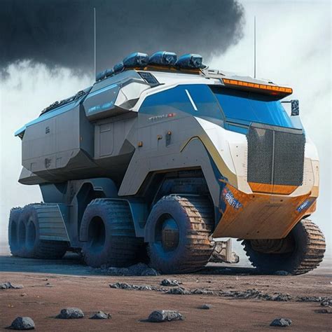 Futuristic Sci Fi Kamaz By Pickgameru On Deviantart