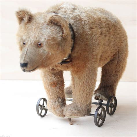Antique Bing Teddy Bear 1910s Hunchback Character Bear Very Rare On