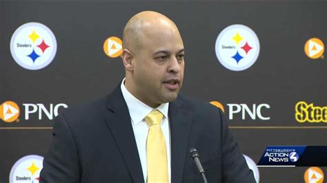 Omar Khan Pittsburgh Steelers Introduce New General Manager