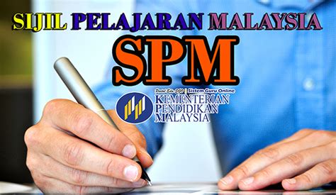 The sijil pelajaran malaysia (spm), or the malaysian certificate of education, is a national sijil pelajaran malaysia. 2017 SPM Results Record Improved GPN - Pocket News