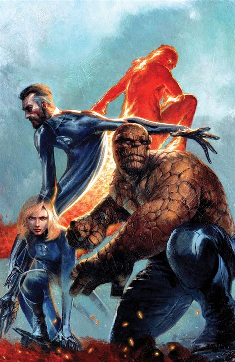 Fantastic Four 1 By Gabriele Dellotto Fantastic Four Comics