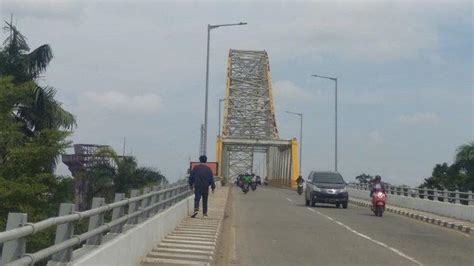 Tak Mau Kejadian Jembatan Runtuh Terulang Pemkab Lakukan Perawatan