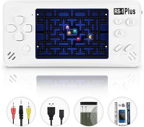 Handheld Game Console For Kids Adultsqingshe Rs 1 Plus Portable