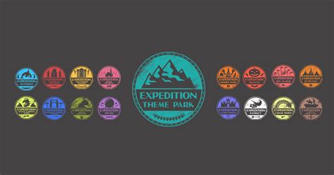 Theme Park Logos