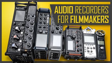 Audio Recorders For Filmmaking 2019 Choosing A Sound Recorder For Your