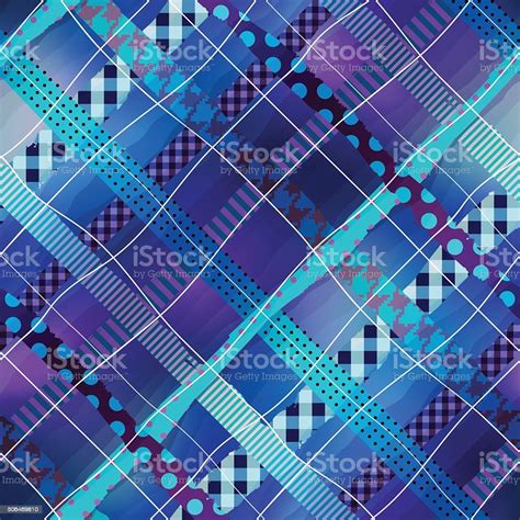 Grunge Plaid Background Stock Illustration Download Image Now Abstract Backgrounds