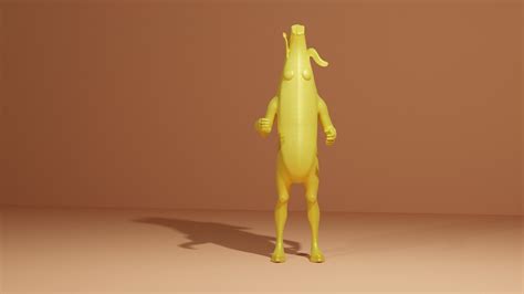 Peely Fortnite 3d Model 3d Printable Cgtrader