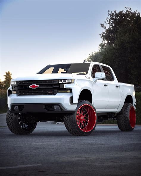 Chevy Silverado On Tis Wheels Looking Yummy From Every Angle Chevy
