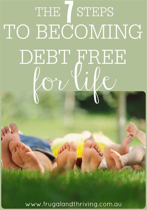 The Step Plan To Becoming Debt Free For Life Debt Free Debt Debt Management