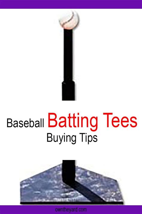 The 5 Best Batting Tees To Conquer The Baseball Fields 2021 Own The Yard Batting Tee