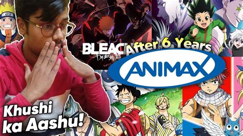 Animax The Official Anime Channel Of India Is Back With Hindi Dub And