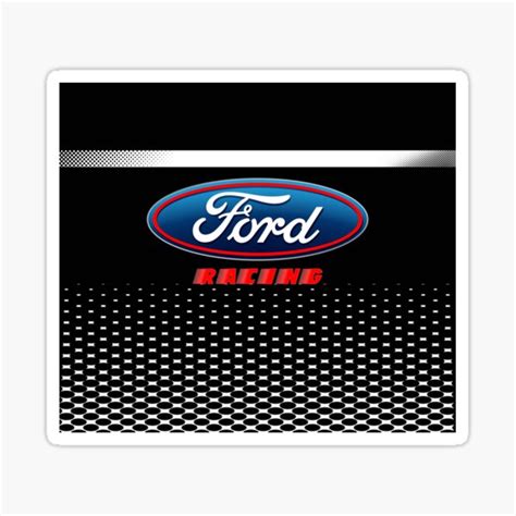 Ford Racing Stickers Redbubble