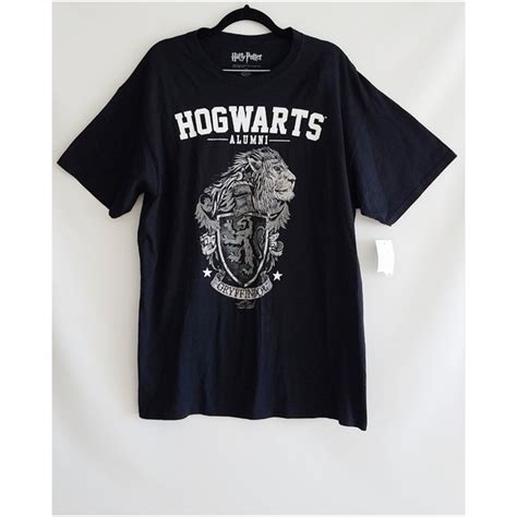 Warner Bros Shirts Harry Potter Hogwarts Gryffindor Crest Tshirt