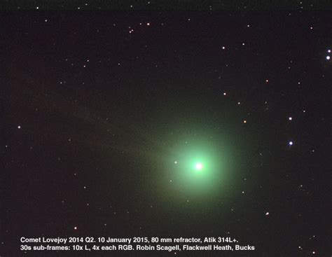 Comet Lovejoy Rides High Society For Popular Astronomy