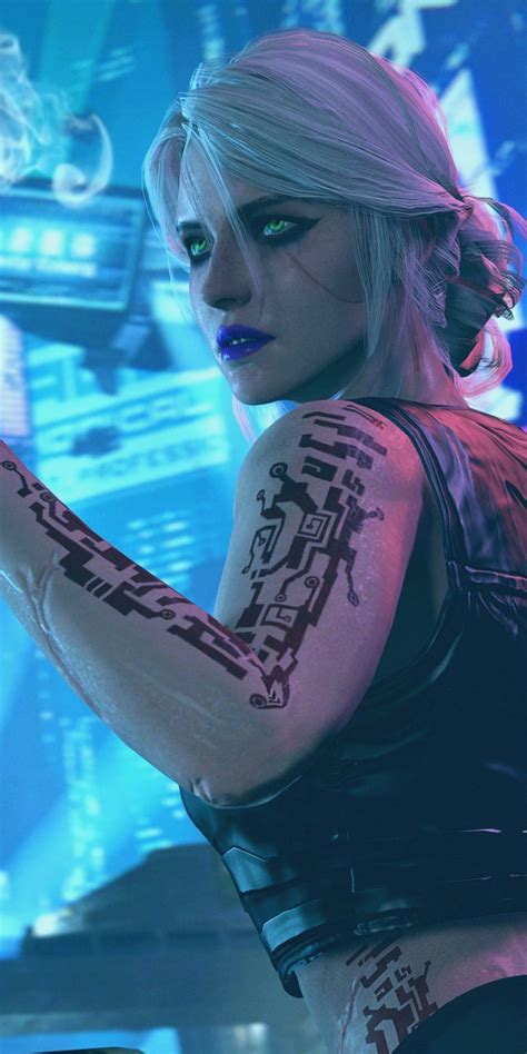 Female v, cyberpunk 2077, cover art, yellow background, playstation 4, google stadia, xbox one, playstation 5, xbox series x and series s, pc games. Ciri, The witcher, cyberpunk 2077, artwork, 1080x2160 ...
