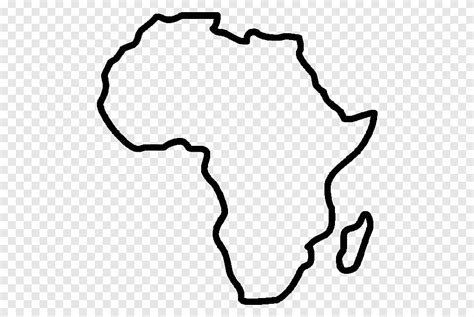 Carte Afrique Vierge