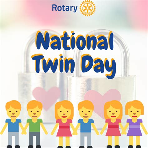 National Twin Day Rotary Club Of St Cloud