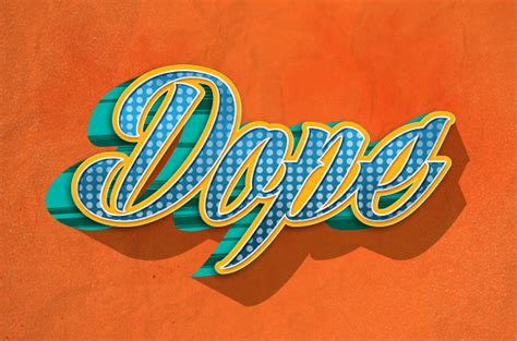 Dope Text On Behance