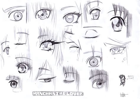Different Ways To Draw Manga Eyes Get Inspired We