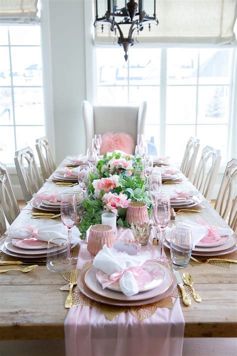 Galentines Day Brunch 2019 Spring Table Decor Dining Table Decor