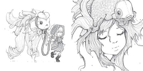 Mua Pop Manga Mermaids And Other Sea Creatures A Coloring Book Trên