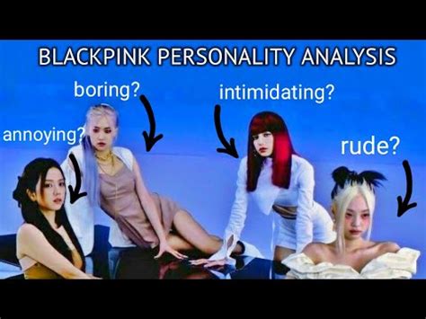 Blackpink Personality Analysis Get To Know Them YouTube