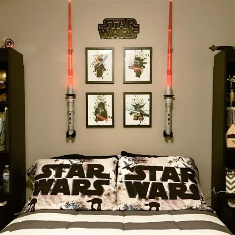 Star Wars Theme Bedroom Star Wars Bedroom Reveal Its Homey