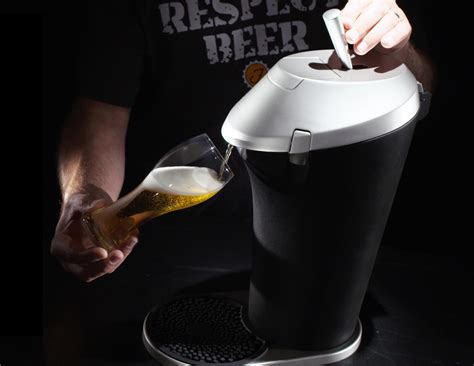 the fizzics beer system fresh draft taste from any store bought beer gadget flow