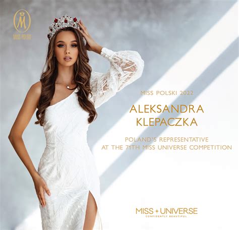 Aleksandra Klepaczka Miss Universe Poland 2022 Miss Polski