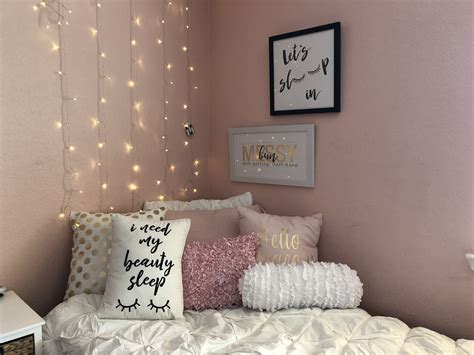 Light Aesthetic Bedroom Pink Home Design Ideas