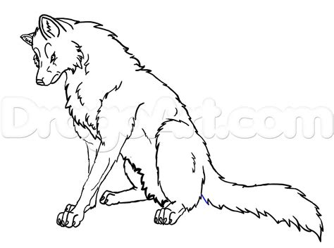 Wolf Drawing Step By Step Pencil At Getdrawings Free Download