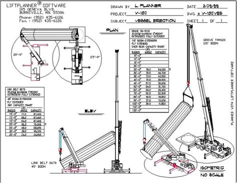 Crane Lift Plan Template