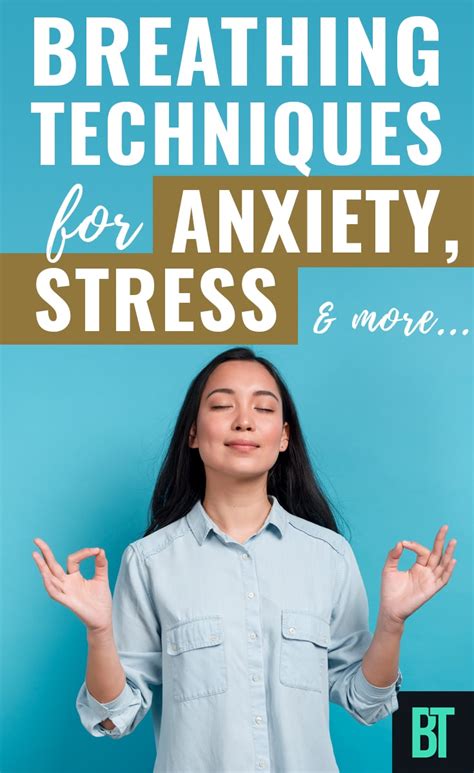 Breathing Techniques And Exercises For Stress Anxiety Sleep And To Relax