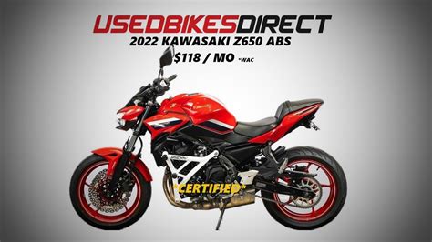2022 Kawasaki Z650 ABS 50th Anniversary Edition YouTube