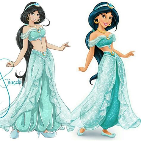 Princess Jasmine In Anime Style Disney Princess Pictures Disney