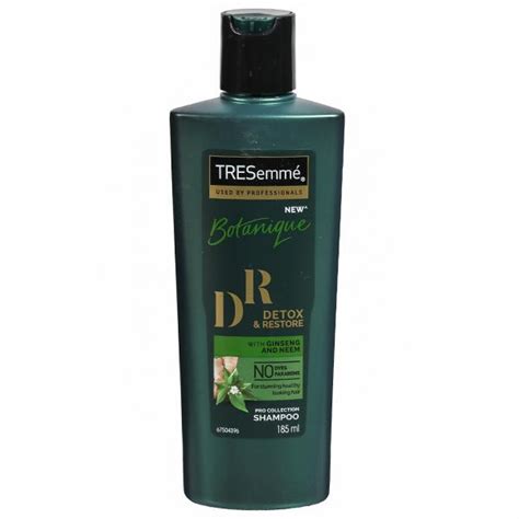 Buy Tresemme Botanique Detox And Restore Shampoo 185 Ml Online At Best