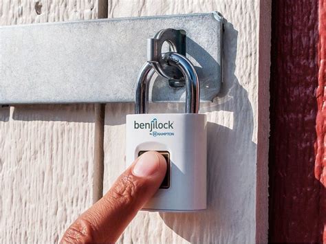 Fingerprint Padlock By Benjilock Safe And Easy In 2020 Fingerprint
