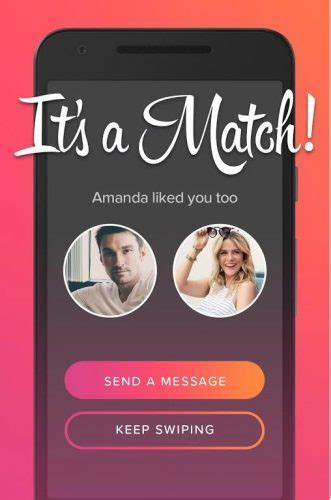 Tinder Match Screen Eastern Peak Technology Consulting