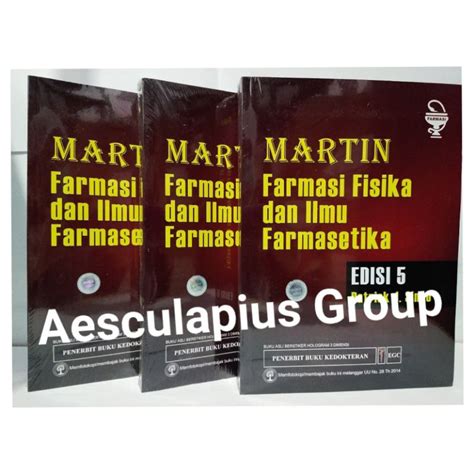 Jual MARTIN Farmasi Fisika Dan Ilmu Farmasetika Ed 5 EGC Shopee Indonesia