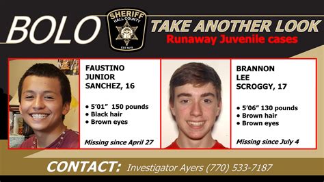 Investigators Search For Leads On Two Juvenile Runaways Now Habersham