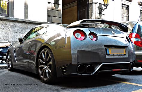Gt R Nismo Nissan R35 Tuning Supercar Coupe Japan Gris Grey