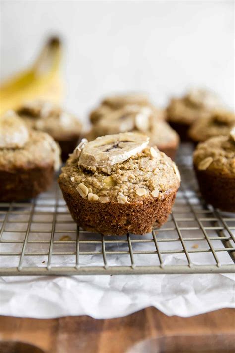 The Best Banana Oatmeal Muffins No Added Sugar • Fit Mitten Kitchen