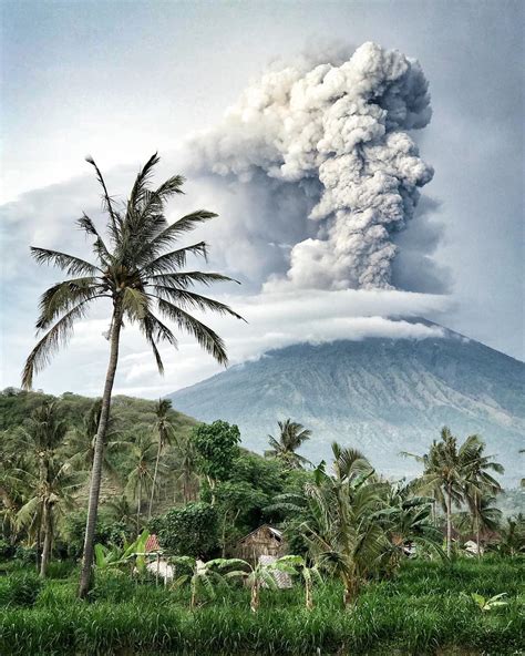 gunung agung the bali volcano awakens teak bali